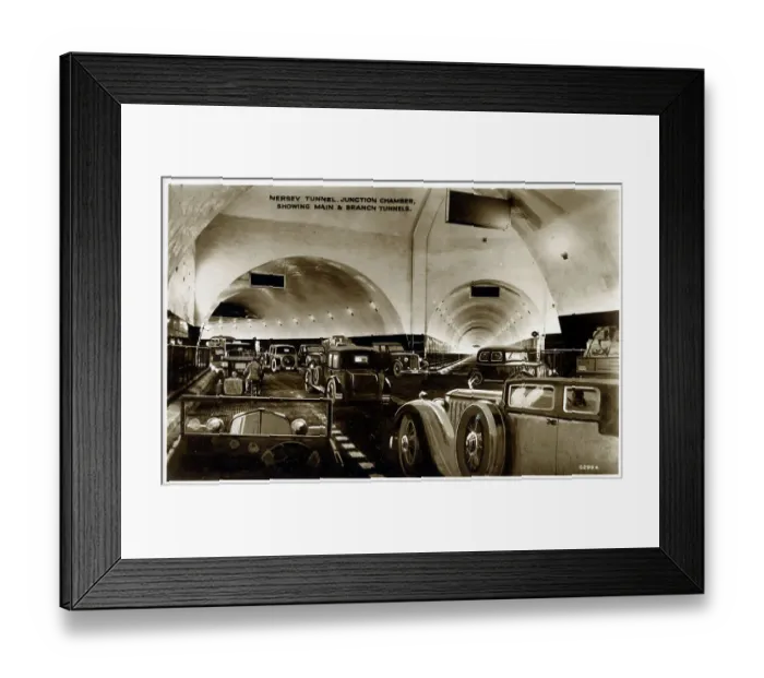 Framed Print : Liverpool, Merseyside - The Queensway Mersey Tunnel Framed Print : Liverpool, Merseyside - The Queensway Mersey Tunnel