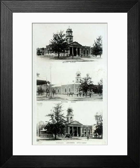 Framed Print : The Townhall, Ladysmith, South Africa - Siege Framed Print : The Townhall, Ladysmith, South Africa - Siege