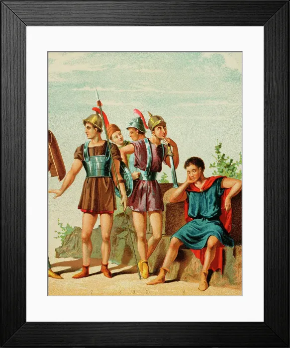 Framed Print : Iberian Peninsula. Ancient Age. Celtiberians Framed Print : Iberian Peninsula. Ancient Age. Celtiberians