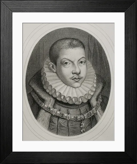 Framed Print : Philip III (1578-1621). King of Spain (1598-1621) Framed Print : Philip III (1578-1621). King of Spain (1598-1621)