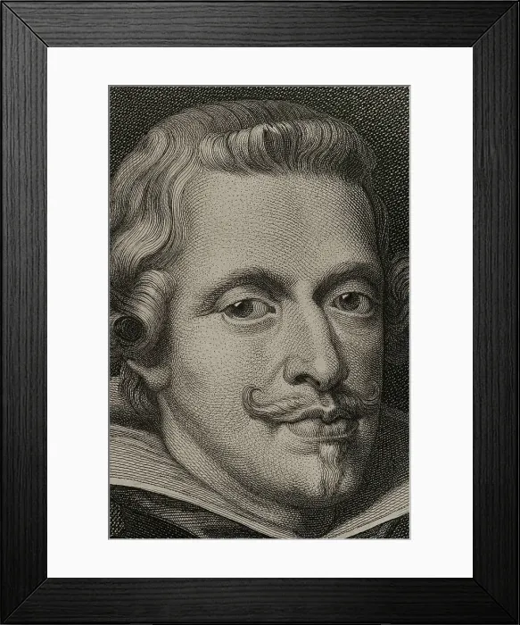 Framed Print : Philip IV (1605-1665). King of Spain (1621-1665) Framed Print : Philip IV (1605-1665). King of Spain (1621-1665)