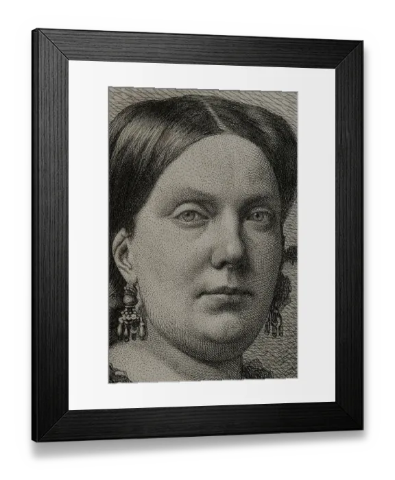 Framed Print : Isabella II (1830-1904). Queen of Spain from 1833