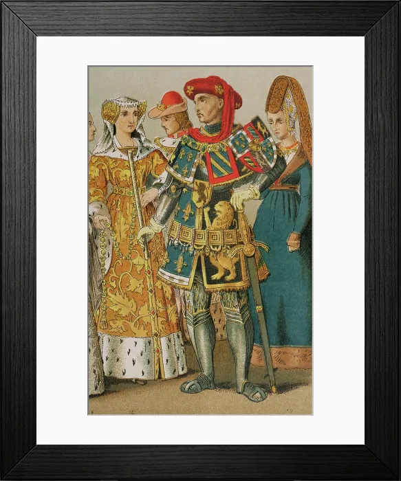 Framed Print : Philip III the Good (1396-1467). Duke of Burgundy Framed Print : Philip III the Good (1396-1467). Duke of Burgundy