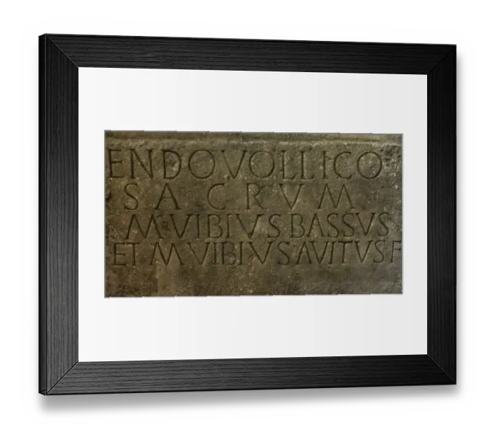 Framed Print : Big pedestal dedicated to Endovellicus, by Marcus Framed Print : Big pedestal dedicated to Endovellicus, by Marcus