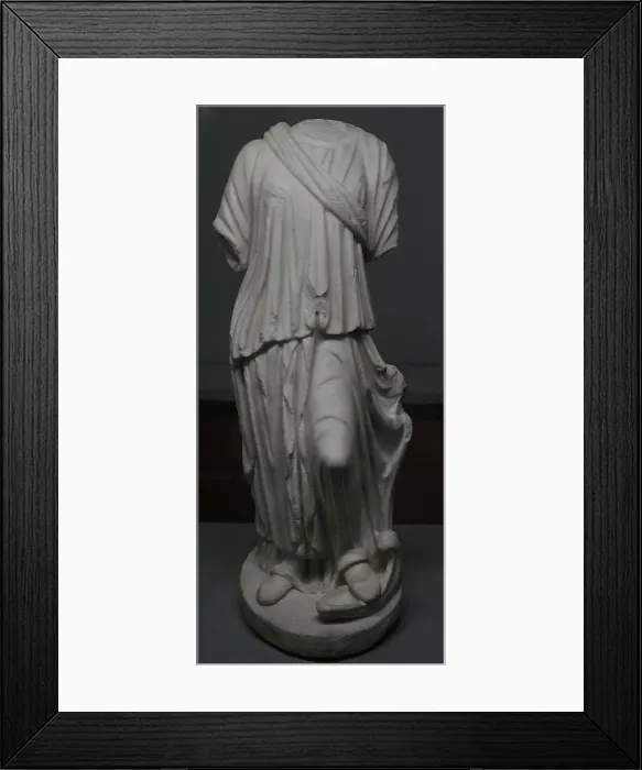 Framed Print : Small statue of Tyche / Fortuna. 1st century AD Framed Print : Small statue of Tyche / Fortuna. 1st century AD