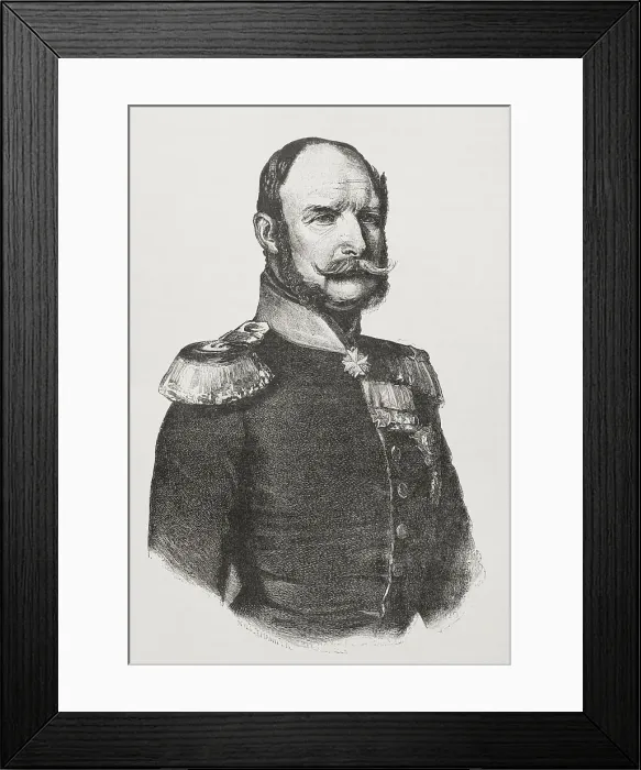 Framed Print : William I (1797-1888). King of Prussia (1861-1888) Framed Print : William I (1797-1888). King of Prussia (1861-1888)
