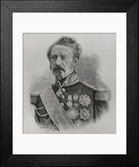 Framed Print : Adolphe Niel (1802-1869). French general and statesman Framed Print : Adolphe Niel (1802-1869). French general and statesman