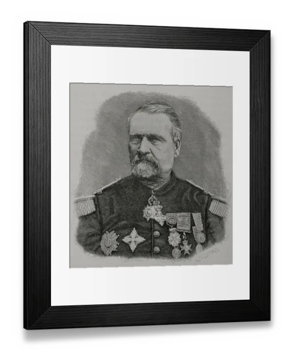 Framed Print : Emmanuel Felix de Wimpffen (1811-1884). French Framed Print : Emmanuel Felix de Wimpffen (1811-1884). French