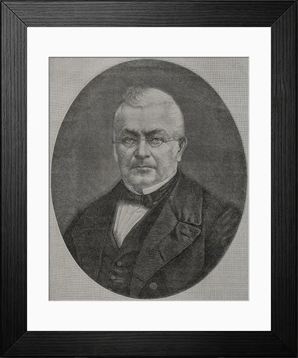 Framed Print : Louis-Adolphe Thiers (1797-1877). French statesman Framed Print : Louis-Adolphe Thiers (1797-1877). French statesman