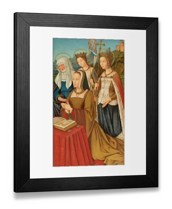 Framed Print : Anne of Brittany (1477-1514). Duchess of Brittany Framed Print : Anne of Brittany (1477-1514). Duchess of Brittany