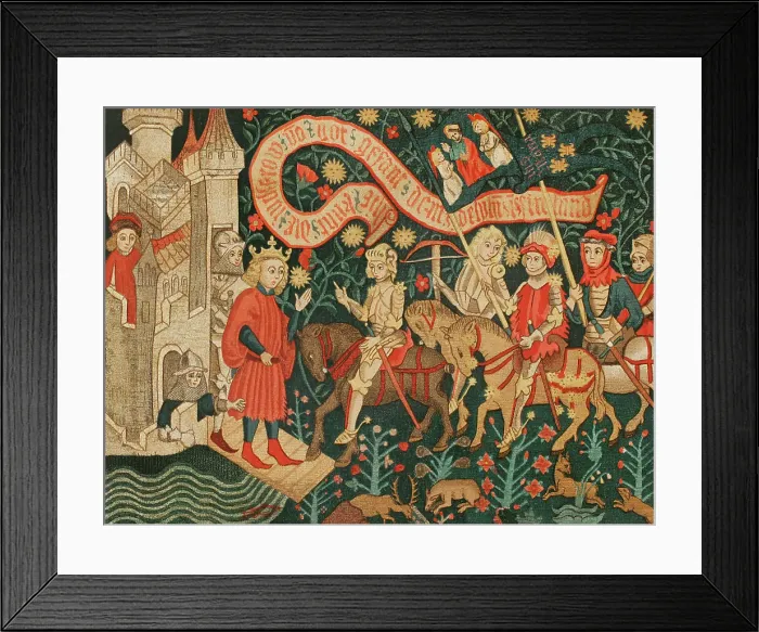 Framed Print : Joan of Arc (1412-1431) went to Chinon for an Framed Print : Joan of Arc (1412-1431) went to Chinon for an