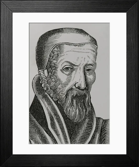 Framed Print : John Knox (1514-1572). Scottish priest. Engraving Framed Print : John Knox (1514-1572). Scottish priest. Engraving