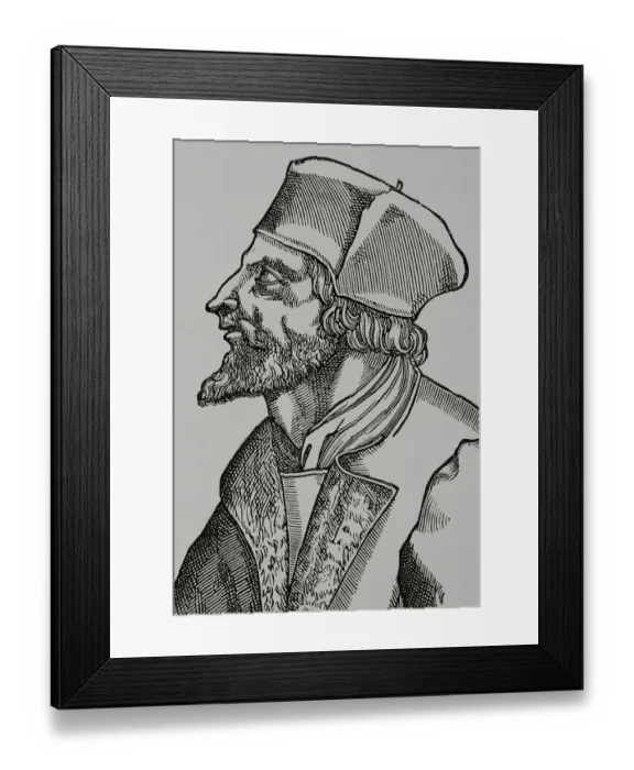 Framed Print : Jan Hus (1369-1415). Czech theologian and philosopher Framed Print : Jan Hus (1369-1415). Czech theologian and philosopher
