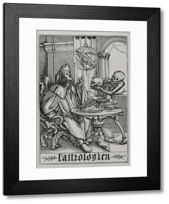 Framed Print : The Astrologer. Profession that foresees death Framed Print : The Astrologer. Profession that foresees death