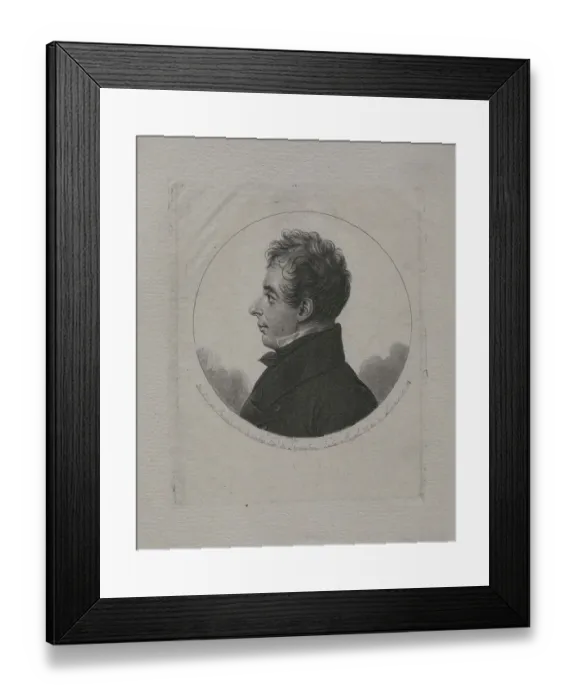 Framed Print : Etienne Bouchardy (1797-1849). French draftsman Framed Print : Etienne Bouchardy (1797-1849). French draftsman