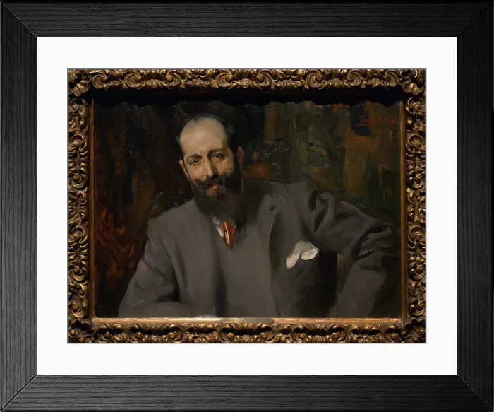 Framed Print : Doctor Joaquin Decref y Ruiz. Portrait by Joaquin Framed Print : Doctor Joaquin Decref y Ruiz. Portrait by Joaquin