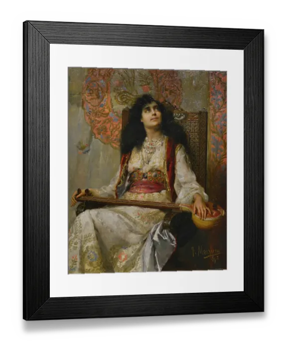 Framed Print : Oriental, 1892, by Francisco Masriera Manovens (1842-1902) Framed Print : Oriental, 1892, by Francisco Masriera Manovens (1842-1902)