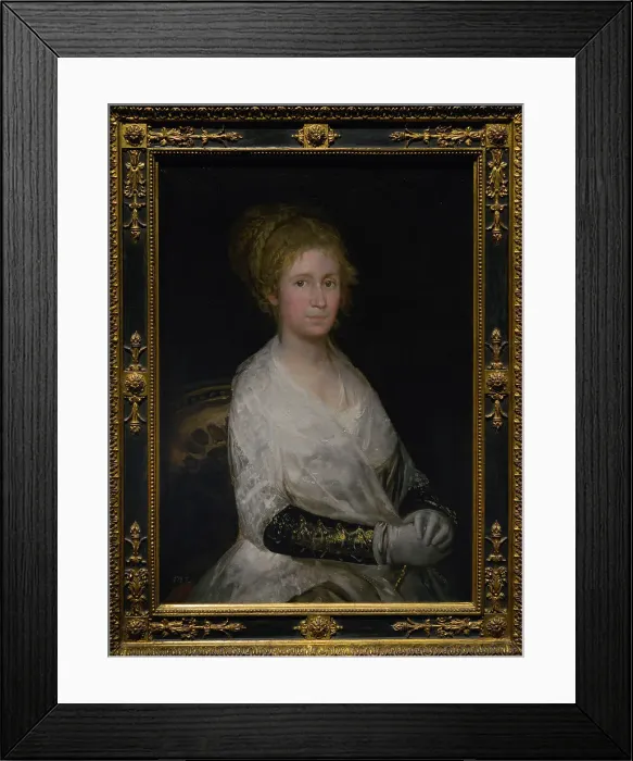 Framed Print : Portrait of Leocadia Zorrilla (?), ca. 1814-1816 Framed Print : Portrait of Leocadia Zorrilla (?), ca. 1814-1816