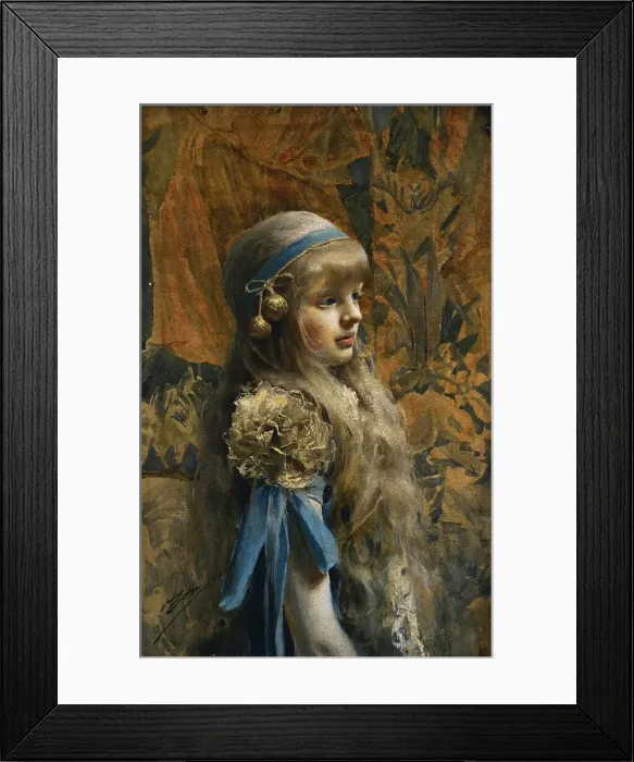 Framed Print : Portrait of Cristina Morphy, 1884, by Anders Zorn Framed Print : Portrait of Cristina Morphy, 1884, by Anders Zorn