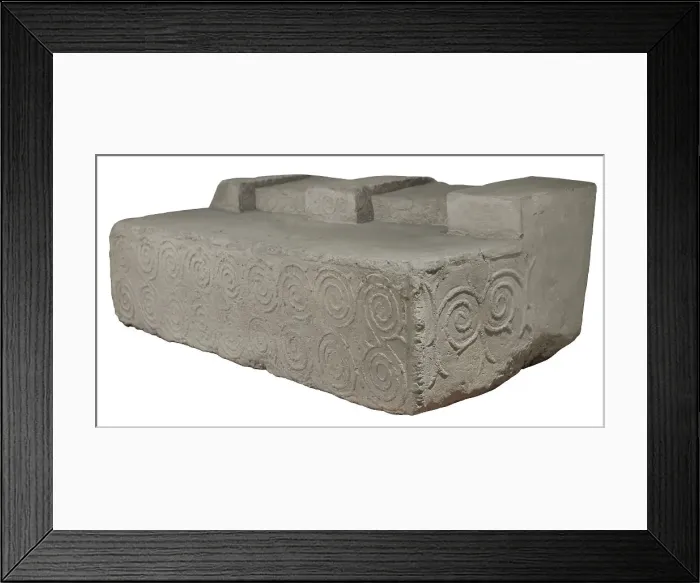 Framed Print : Neolithic Period. Temple Period (3600 to 2500) Framed Print : Neolithic Period. Temple Period (3600 to 2500)