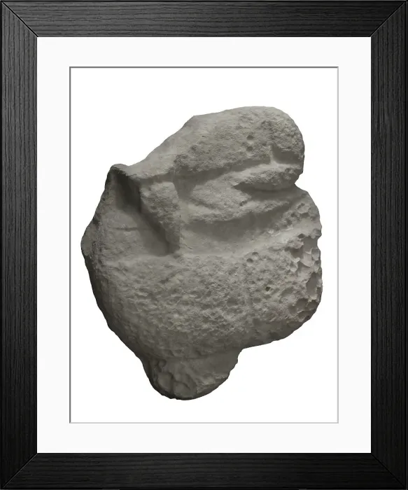 Framed Print : Headless standing stone statue. It belongs to Framed Print : Headless standing stone statue. It belongs to