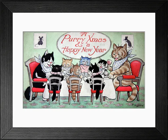 Framed Print : Humorous cats Framed Print : Humorous cats