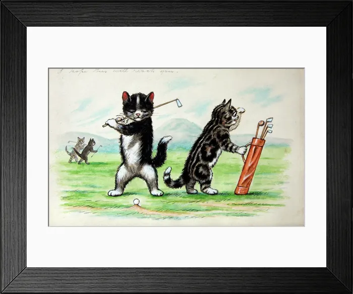Framed Print : Humorous cats Framed Print : Humorous cats