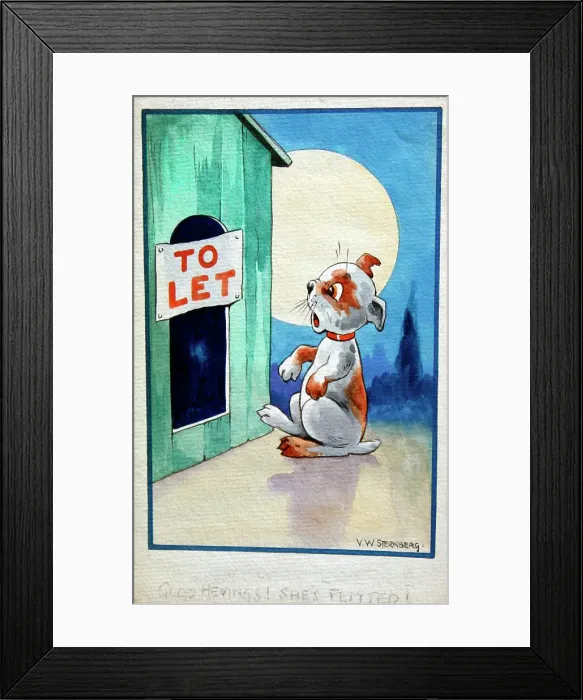 Framed Print : Humorous dogs Framed Print : Humorous dogs