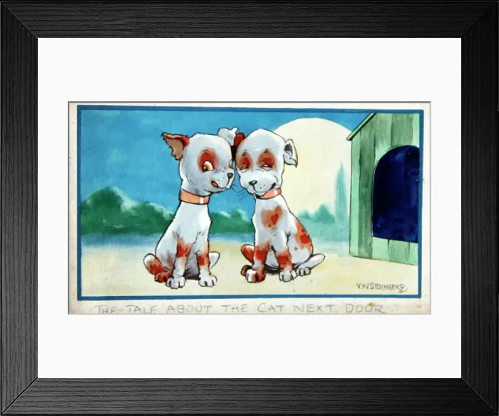 Framed Print : Humorous dogs Framed Print : Humorous dogs