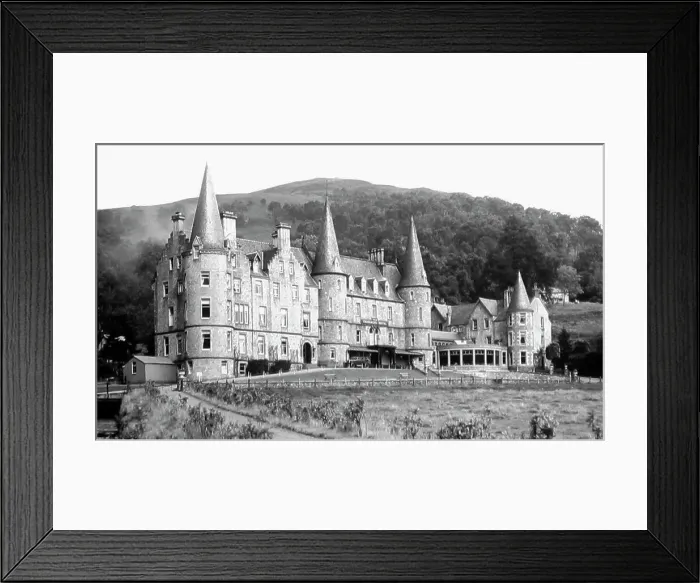 Framed Print : Trossachs Hotel, Callander, Scotland Framed Print : Trossachs Hotel, Callander, Scotland