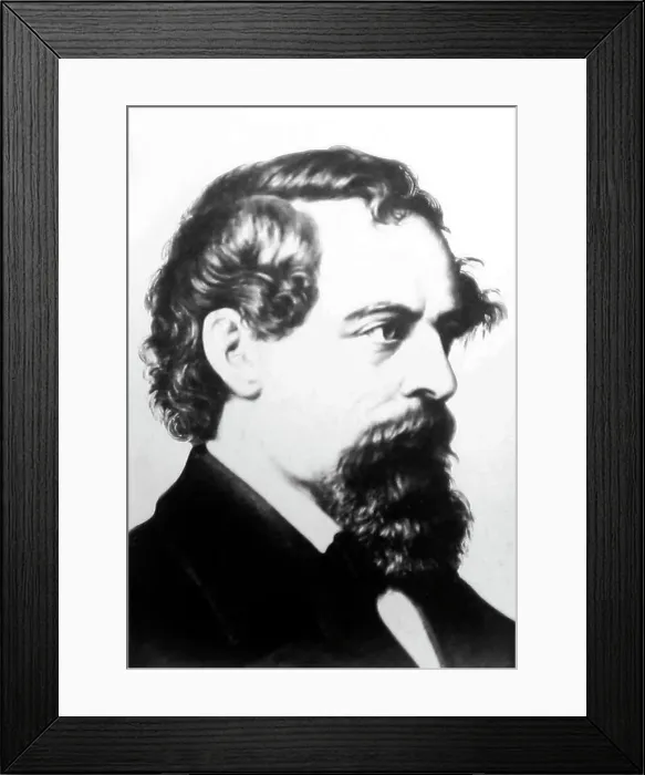 Framed Print : Charles Dickens Framed Print : Charles Dickens
