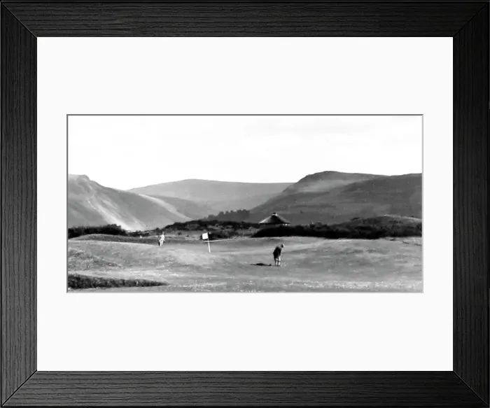 Framed Print : The Leddy's Ain, 6th hole of Queen's Course, Gleneagles GC Framed Print : The Leddy's Ain, 6th hole of Queen's Course, Gleneagles GC