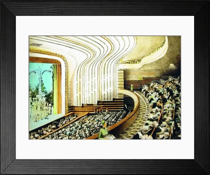 Framed Print : Illustration of Blackpool Opera House Framed Print : Illustration of Blackpool Opera House