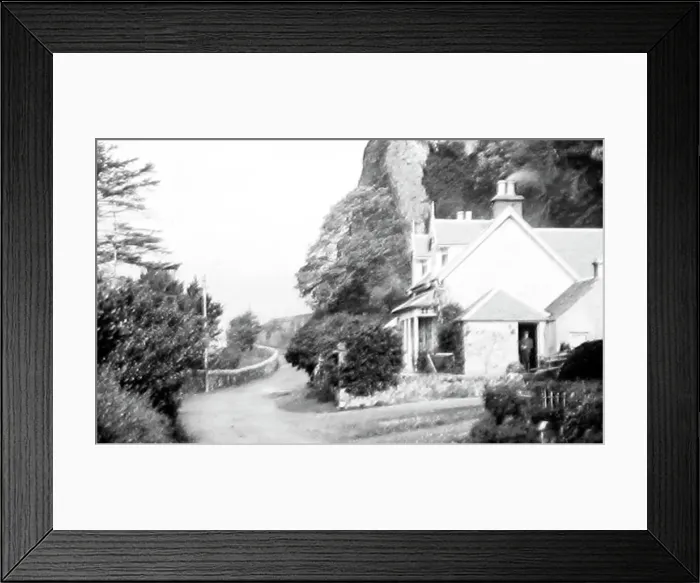 Framed Print : Poet's Cottage, Benderloch Framed Print : Poet's Cottage, Benderloch
