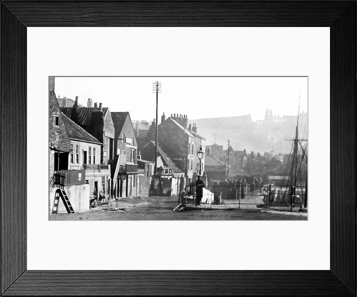 Framed Print : Whitby Quayside Framed Print : Whitby Quayside