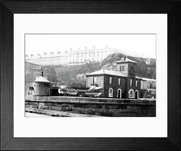 Framed Print : Whitby Lifeboat House Framed Print : Whitby Lifeboat House