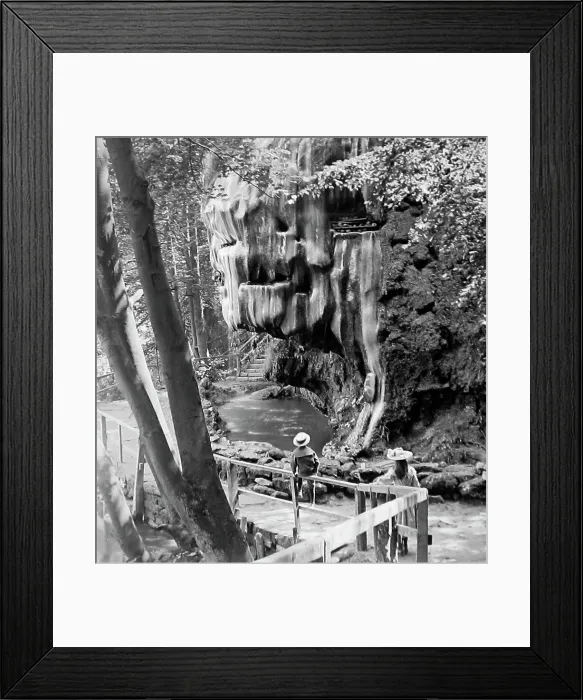 Framed Print : Mother Shipton's Dropping Well, Knaresborough Framed Print : Mother Shipton's Dropping Well, Knaresborough