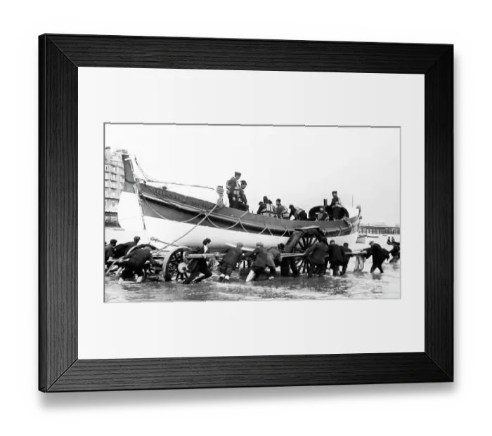 Framed Print : Llandudno Lifeboat Framed Print : Llandudno Lifeboat
