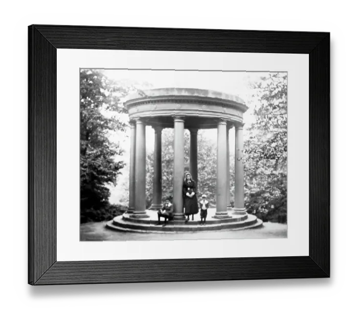 Framed Print : Temple of Fame, Studley Royal Park Framed Print : Temple of Fame, Studley Royal Park