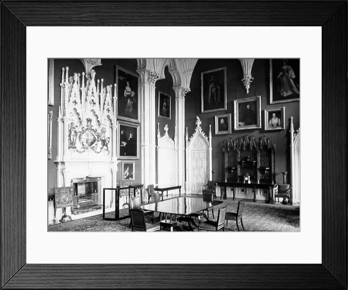 Framed Print : Gothic Hall, Welbeck Abbey Framed Print : Gothic Hall, Welbeck Abbey