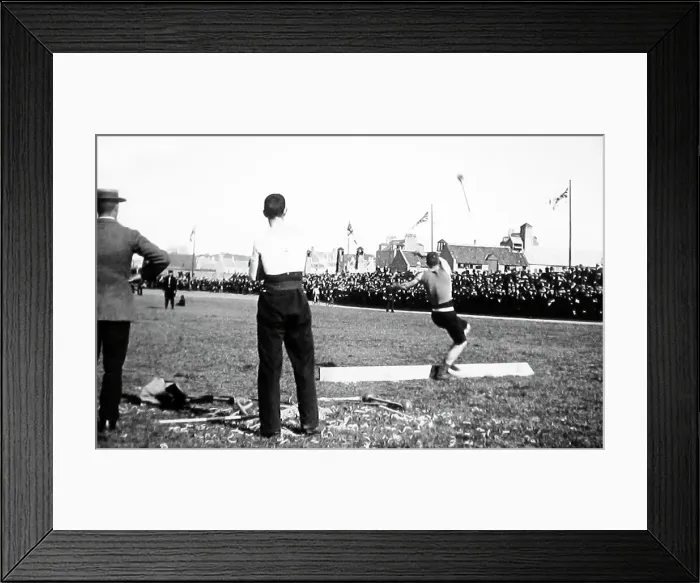 Framed Print : Throwing the hammer Framed Print : Throwing the hammer
