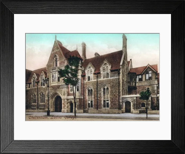 Framed Print : Cheltenham Ladies College, Cheltenham, Gloucestershire Framed Print : Cheltenham Ladies College, Cheltenham, Gloucestershire