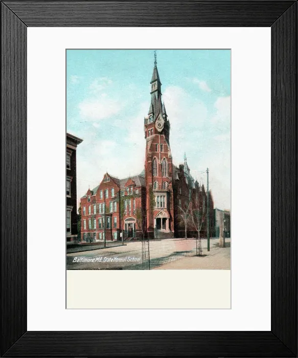 Framed Print : The State Normal School, Baltimore, Maryland, USA Framed Print : The State Normal School, Baltimore, Maryland, USA