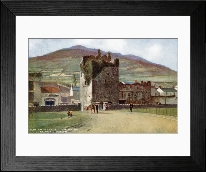 Framed Print : Count Taaff's Castle, Carlingford, County Louth, Ireland Framed Print : Count Taaff's Castle, Carlingford, County Louth, Ireland