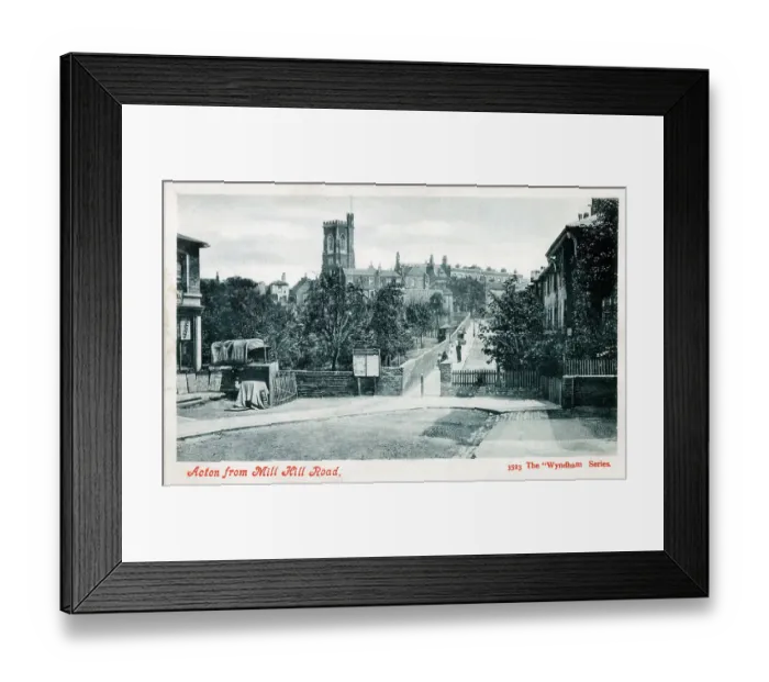 Framed Print : Acton from Mill Hill Road, London Framed Print : Acton from Mill Hill Road, London