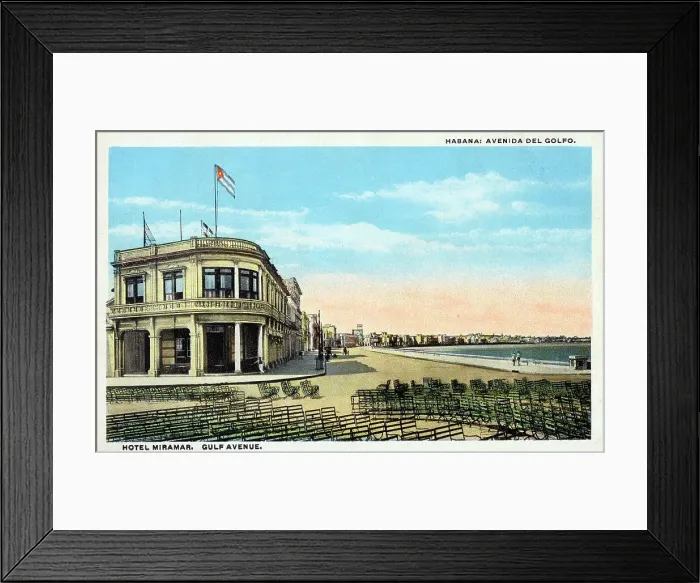 Framed Print : Havana (Habana), Cuba - Hotel Miramar on Gulf Avenue Framed Print : Havana (Habana), Cuba - Hotel Miramar on Gulf Avenue