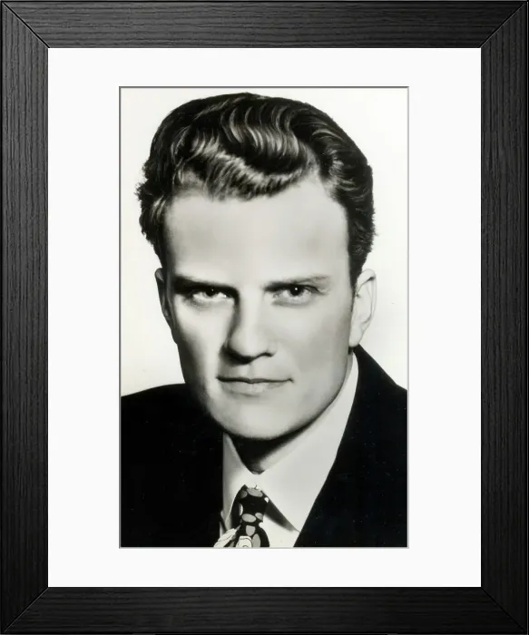Framed Print : American evangelist Billy Graham Framed Print : American evangelist Billy Graham