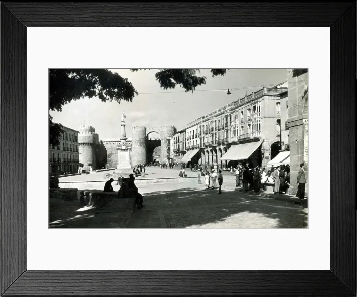 Framed Print : Avila, Spain - Plaza de Santa Teresa de Jesus Framed Print : Avila, Spain - Plaza de Santa Teresa de Jesus