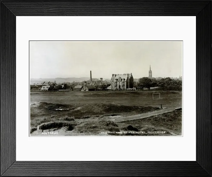 Framed Print : The Links and Bents Hotel, Montrose, Scotland Framed Print : The Links and Bents Hotel, Montrose, Scotland