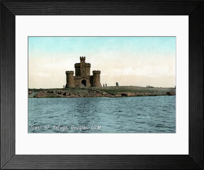 Framed Print : Douglas, Isle of Man - Tower of Refuge Framed Print : Douglas, Isle of Man - Tower of Refuge